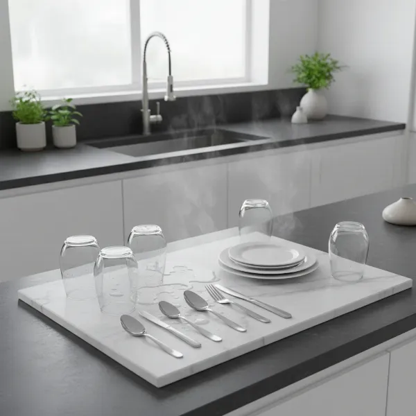 Best Gift Ideas: Premium Stone Drying Mats for a Spotless Kitchen