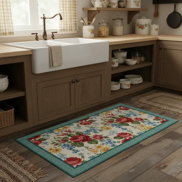 Review: The Pioneer Woman Floral Microfiber Kitchen Mat – Style Meets Everyday Function