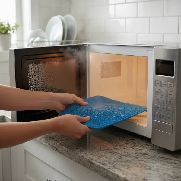 Mastering Microwave Sanitization: A Guide to a Germ-Free Microfiber Drying Mat