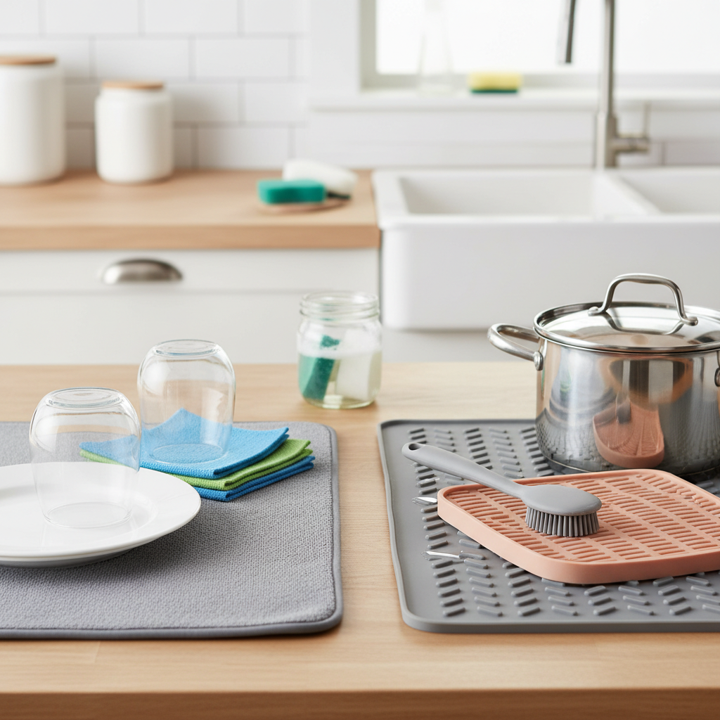 Microfiber vs. Silicone: A Comprehensive Hygiene Comparison for Your Kitchen