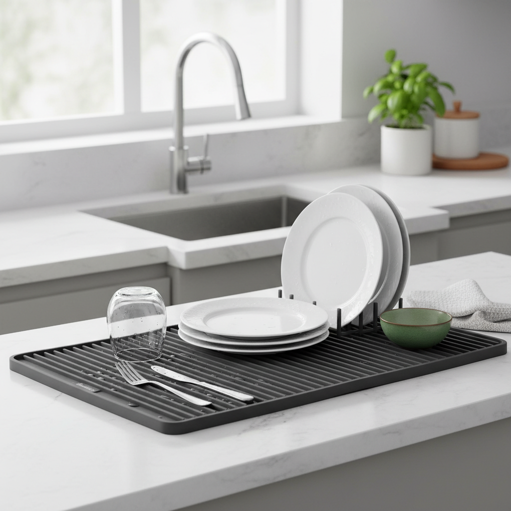 Brabantia Silicone Dish Drying Mat Review: The Ultimate Kitchen Counter Solution