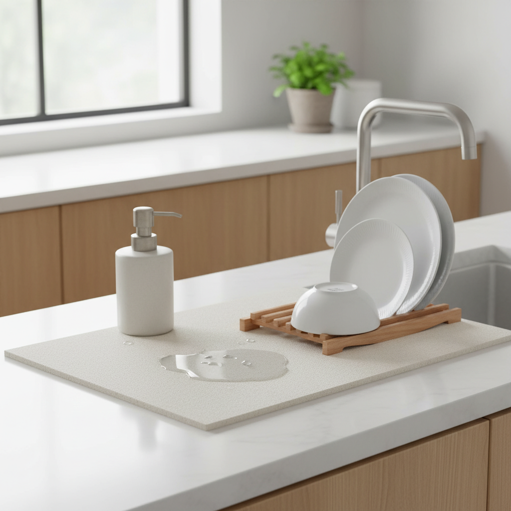 Review: MUJI Cellulose Sponge Mat (Fast Dry) – The Minimalist’s Choice for a Dry Kitchen