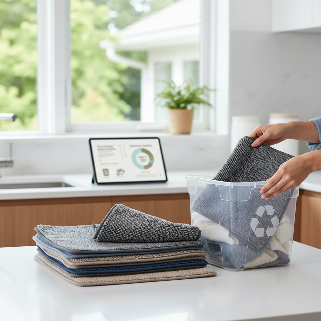 How to Responsibly Recycle Old Microfiber Mats and Protect Our Planet