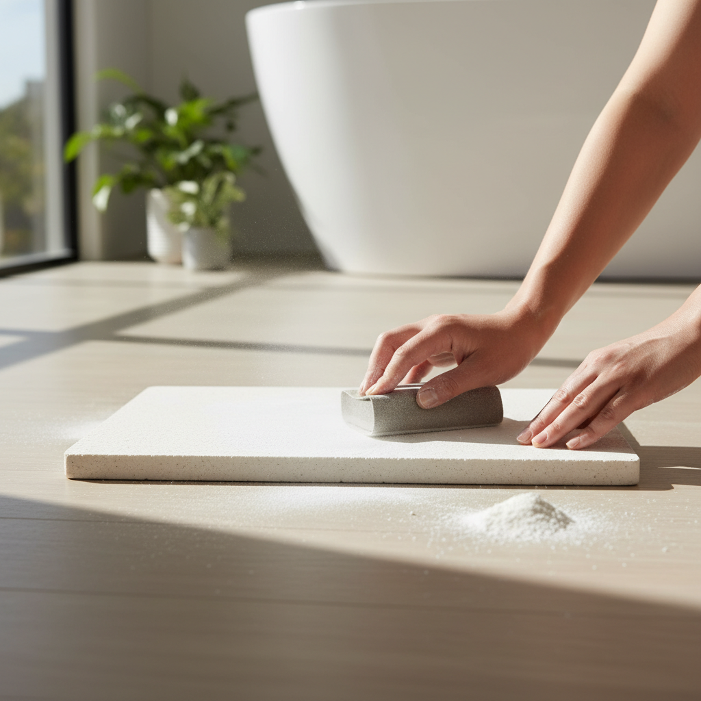 How to Sand Your Stone Mat to Restore Absorbency: A Comprehensive Guide